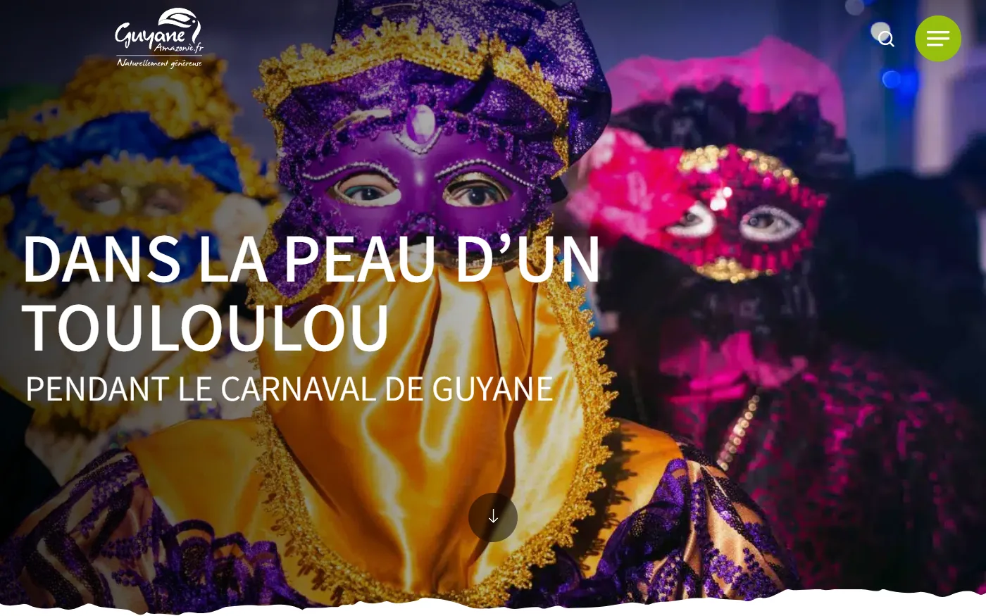 Cultures : dans la peau d'un Touloulou pendant le Carnaval de Guyane