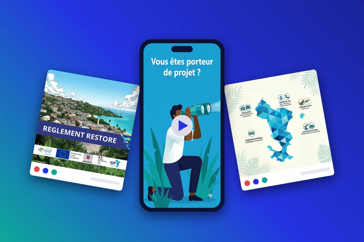 L'Europe à Mayotte · Campagne réseaux sociaux