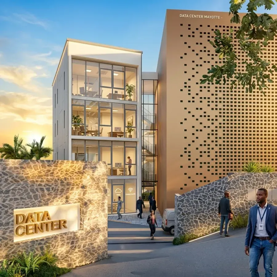 Publication sur le datacenter de Mayotte